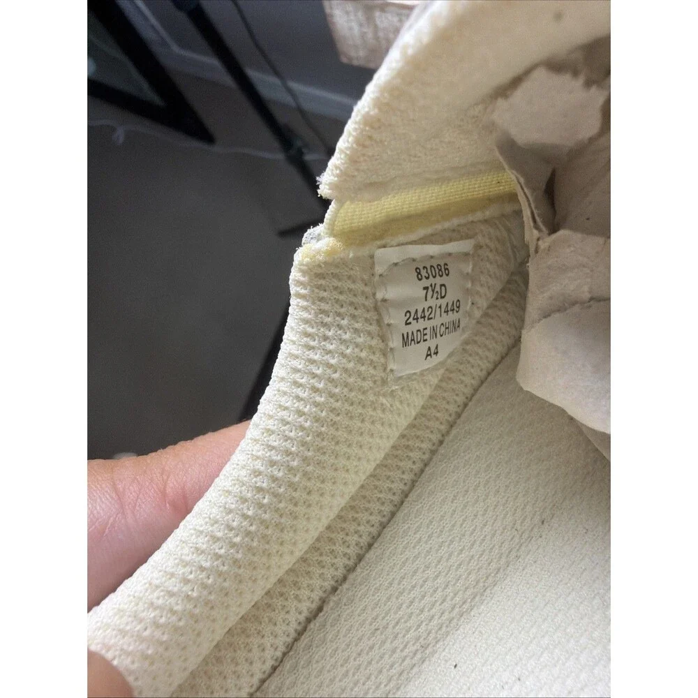 Lands' End Women's Cream Suede Slip On Sneakers/Shoes Sz 7.5 NWOB